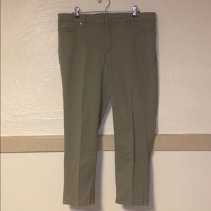 Olive Green Capris